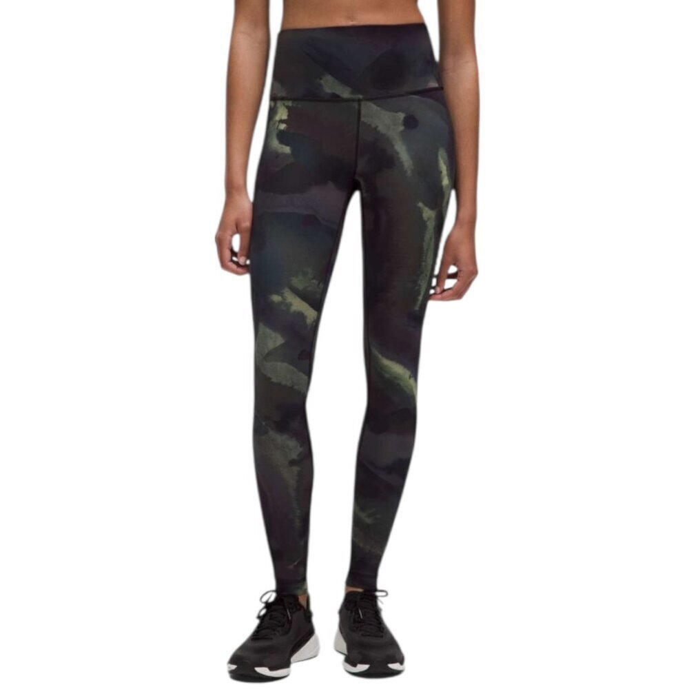 Lululemon Wunder Train High-Rise Tight Ink Islands Burnside Multi Size 6